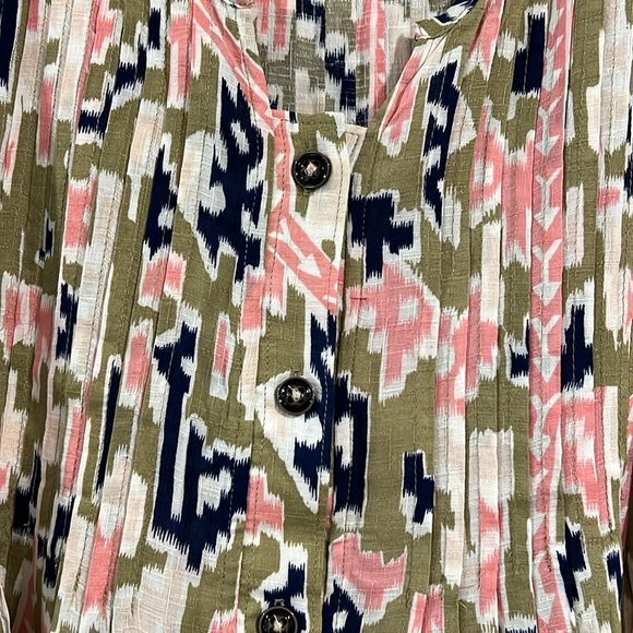 Maeve - 2, native print, boho flowy tank - Picture 4 of 5